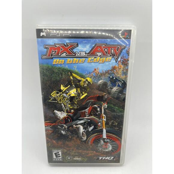 MX vs. ATV: On the Edge (Sony PSP, 2006) Complete - Picture 1 of 7